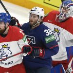 Denmark stuns Canada at hockey worlds, Czechs beat US