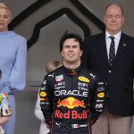 Perez wins chaotic Monaco GP, Ferrari blows it for Leclerc