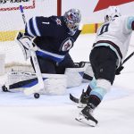 Connor scores 47th, Jets rally for 4-3 win over Kraken