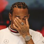 Lewis Hamilton races with his nose stud in at Monaco GP