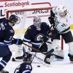 Connor scores 47th, Jets rally for 4-3 win over Kraken