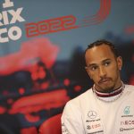 Lewis Hamilton races with his nose stud in at Monaco GP