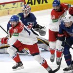 Denmark stuns Canada at hockey worlds, Czechs beat US