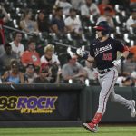 Hays hits for cycle to help Orioles beat Nationals 7-0