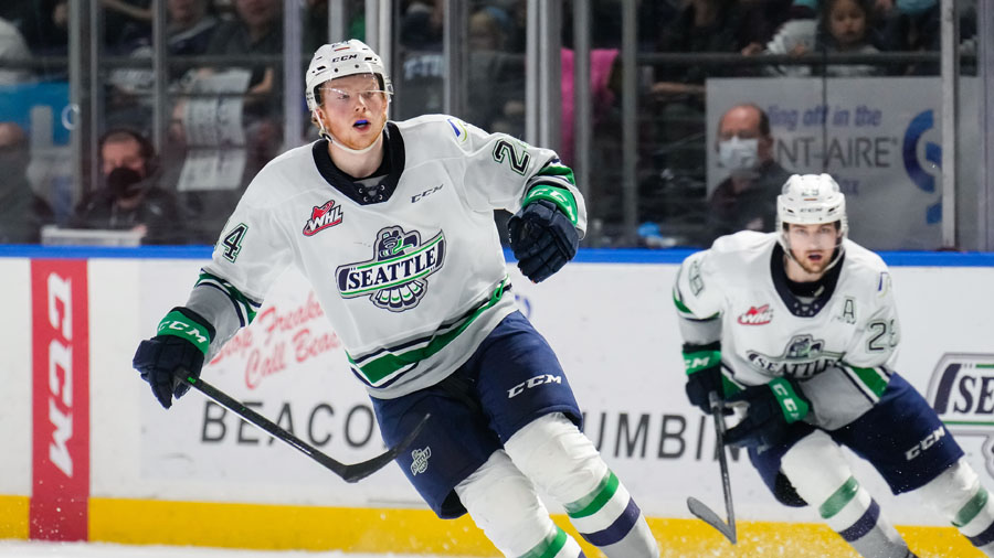 Seattle Kraken Reid Schaefer...