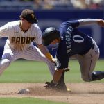 Gilbert wins 10th, surging Mariners sweep sliding Padres