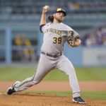 Gonsolin, Dodgers rebound from shutout, bully Brewers, 10-1