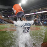 Marlins' Sandy Alcantara throws MLB-most 3rd complete game