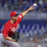 Marlins' Sandy Alcantara throws MLB-most 3rd complete game