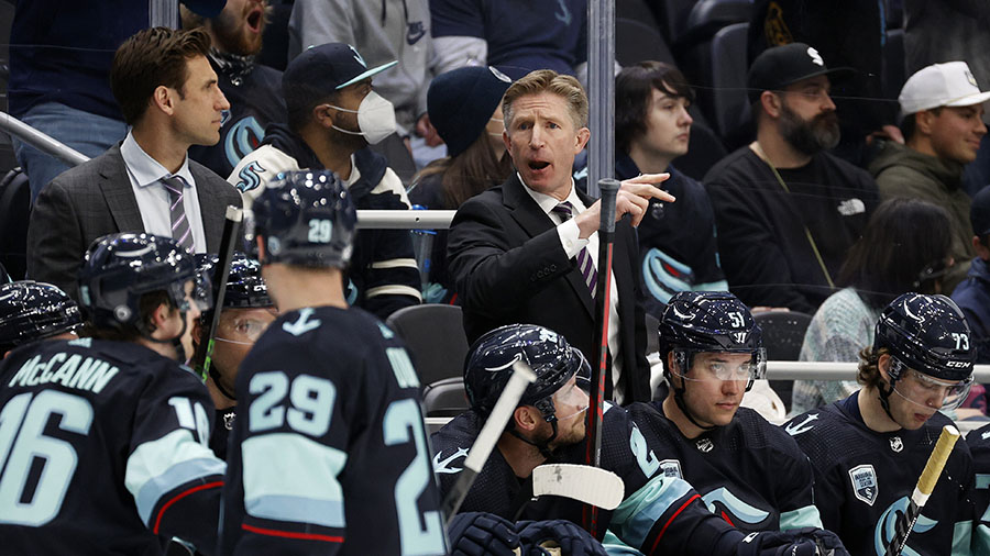 Seattle Kraken Dave Hakstol...