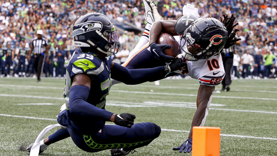 Seahawks Tariq Woolen...