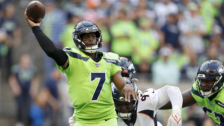 Seahawks Geno Smith...