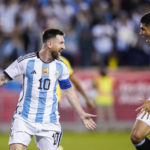 Messi 2 goals, accosted twice, Argentina tops Jamaica 3-0