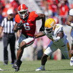 No. 1 Georgia could be falling after 39-22 win over Kent St