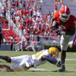 No. 1 Georgia could be falling after 39-22 win over Kent St