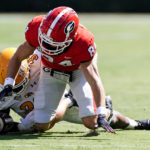 No. 1 Georgia could be falling after 39-22 win over Kent St
