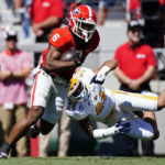 No. 1 Georgia could be falling after 39-22 win over Kent St
