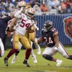 Fields throws 2 TDs, Bears top 49ers 19-10 in Eberflus debut