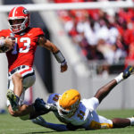 No. 1 Georgia could be falling after 39-22 win over Kent St