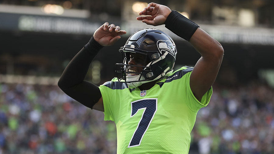 Seahawks Geno Smith...