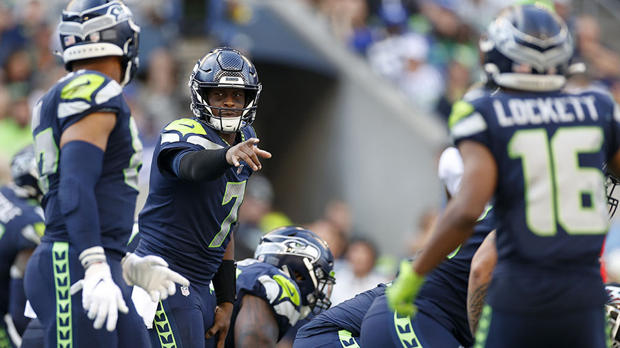 Seahawks Geno Smith...
