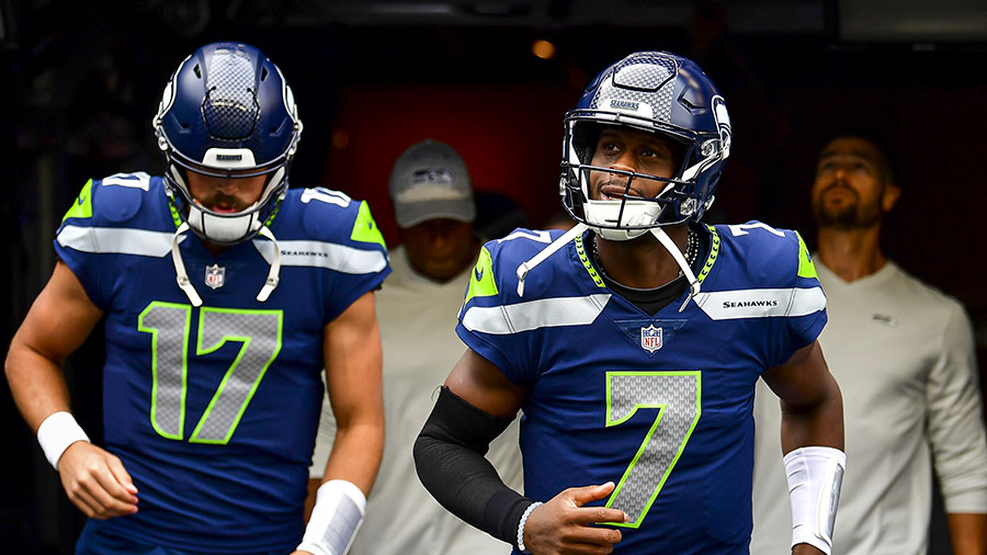 Seahawks Geno Smith...