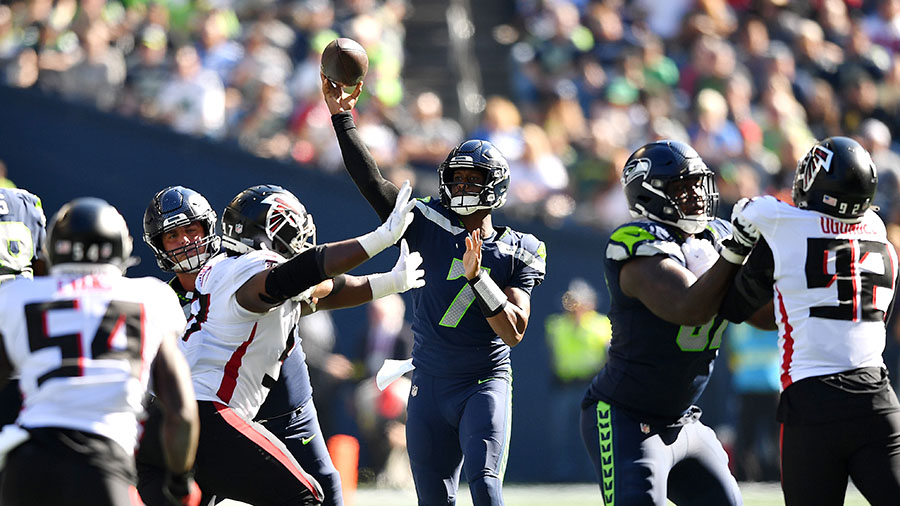 Seahawks Geno Smith...
