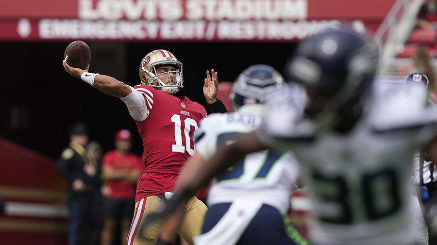 Seahawks 49ers...