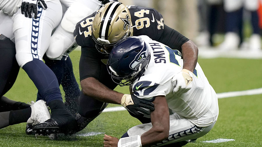 Seahawks Geno Smith...