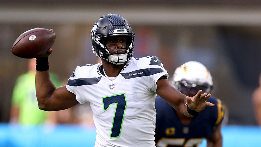 Seahawks Geno Smith...