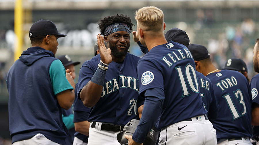 Mariners Taylor Trammell Jarred Kelenic...