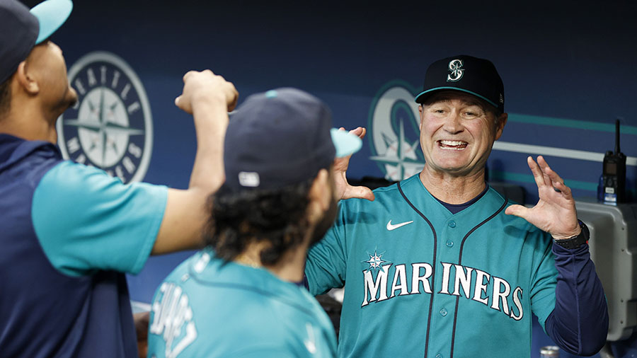Mariners Scott Servais...