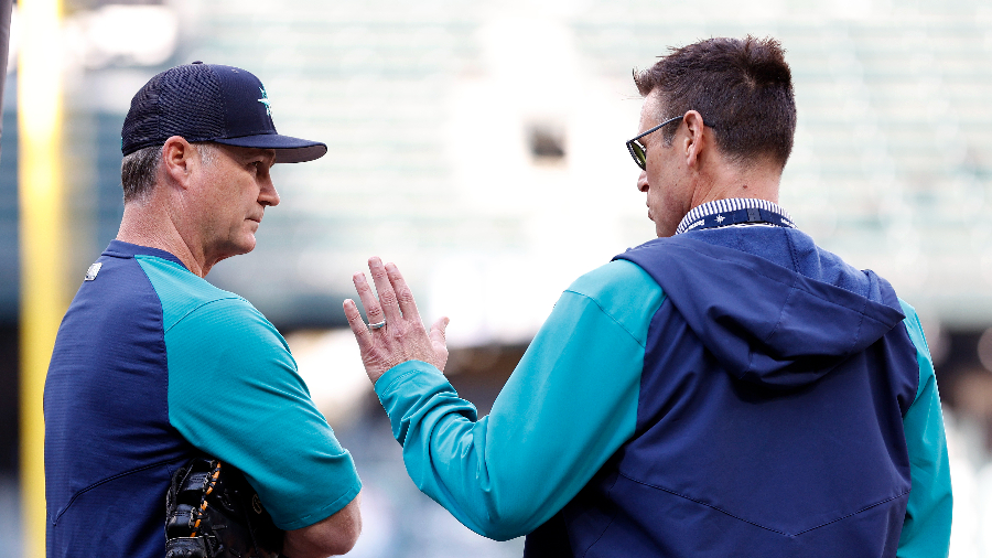 Mariners Scott Servais Jerry Dipoto...
