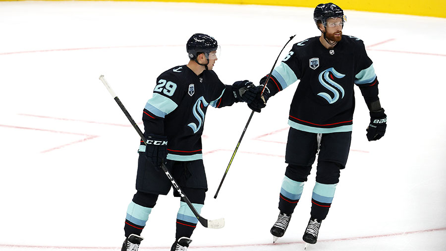 Seattle Kraken Vince Dunn Adam Larsson...