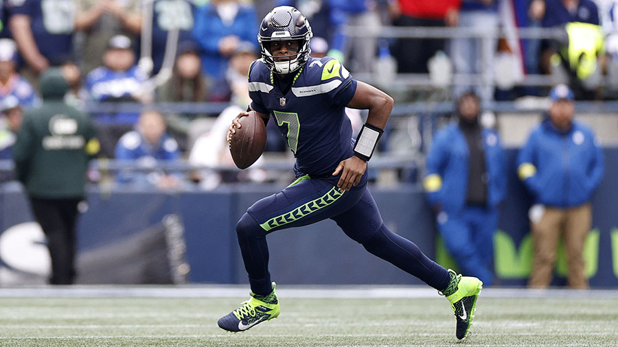 Seahawks Geno Smith...