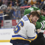 Wedgewood, Robertson lead Stars to 4-1 win over Blues