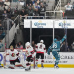 Karlsson reaches 30 points, Sharks beat Senators 5-1