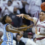 Jackson-Davis leads No. 10 Indiana past No. 18 UNC, 77-65