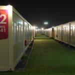 Remote desert camps house World Cup fans on a budget