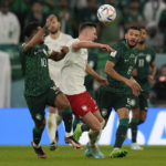 Lewandowski scores at World Cup, Poland beats Saudis 2-0