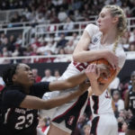 Boston rallies No. 1 South Carolina past No. 2 Stanford
