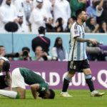 AP PHOTOS: World Cup highlights from Day 3