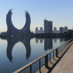 Empty streets, cranes: the city built for Qatar's World Cup