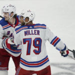 Gauthier, Shesterkin lead Rangers to 2-1 win over Sharks