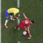 AP PHOTOS: World Cup highlights from Day 5