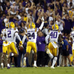 Daniels, No. 15 LSU outlast No. 6 Alabama, 32-31 in OT