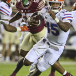 No. 16 Florida State runs wild over Florida for 45-38 win
