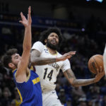 Ingram scores 34, Pelicans rout depleted Warriors 128-83