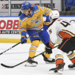 Faulk's power-play goal lifts streaking Blues past Ducks