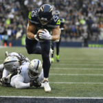 Jacobs caps huge day with TD in OT, Raiders beat Seahawks